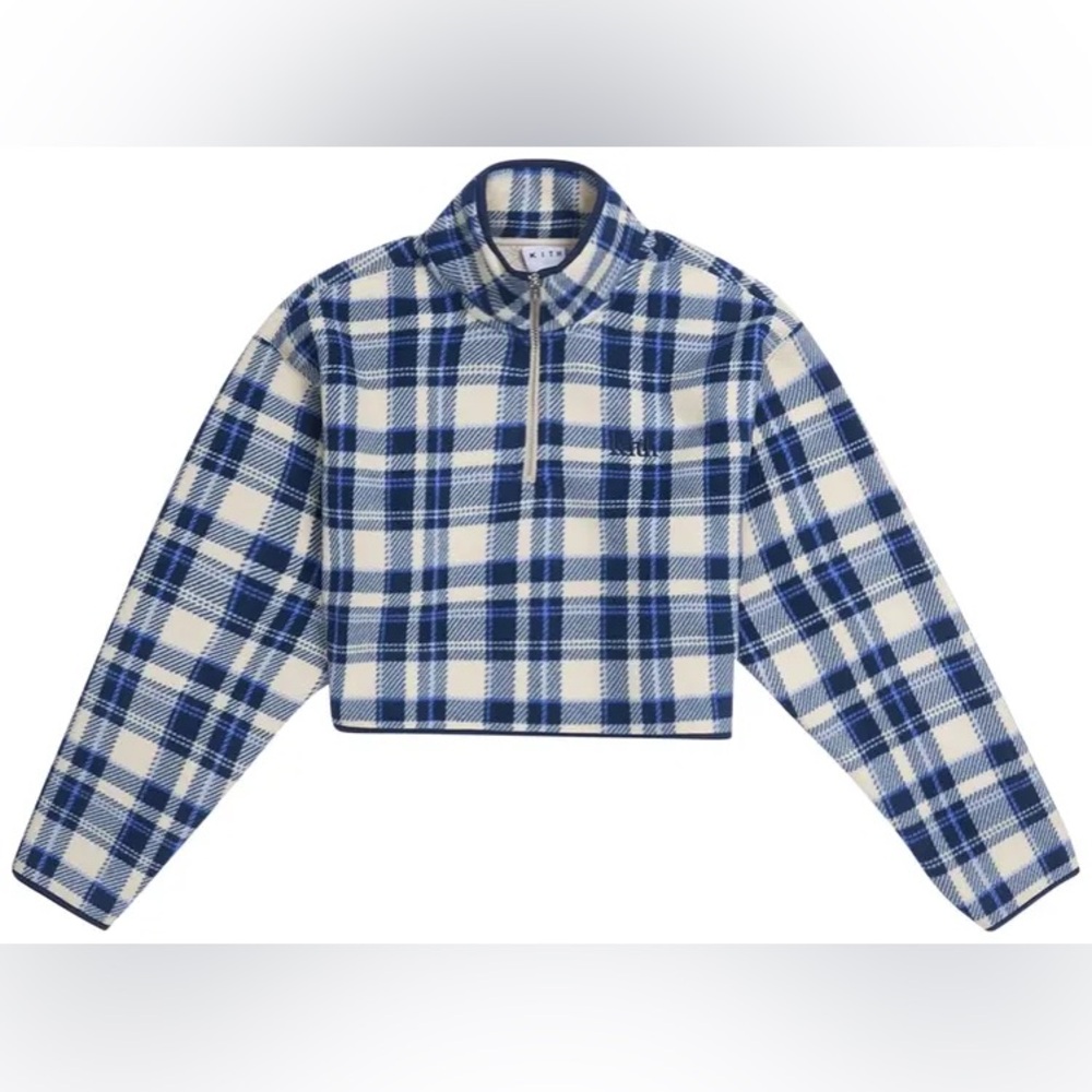 KITH Plaid Rae Half Zip